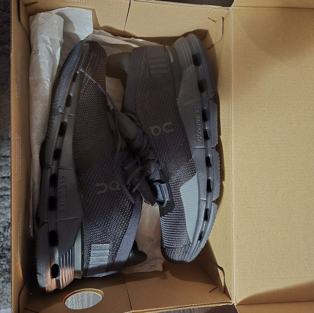 On Cloudnova Black/Eclipse Shoes - Picture 3 of 6
